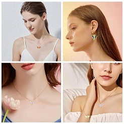 Подвески из эмали из сплава 50 шт.&nbsp;ENAM-YW0006-26