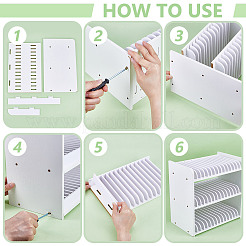 Деревянный ящик для хранения сотового телефона с 45 сеткой&nbsp;CON-WH0115-04