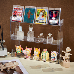 3-слойные прозрачные пластиковые держатели для хранения&nbsp;ODIS-WH0025-275