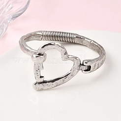 Шарнирные браслеты из сплава для женщин&nbsp;RJEW-S637-02AS