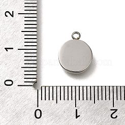 Подвески из нержавеющей стали 304 со стразами&nbsp;STAS-A104-01P