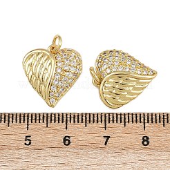 Латунные микро проложить кубического циркония подвески&nbsp;ZIRC-I367-11G-03