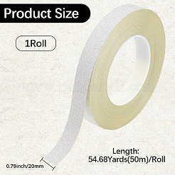 50м блестящие самоклеящиеся пластиковые ленты&nbsp;DIY-WH20050-14B-01