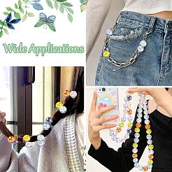 50 шт. Прозрачные акриловые бусины&nbsp;OACR-CJ0002-14