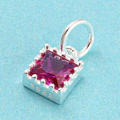 925 подвеска из стерлингового серебра с камнями&nbsp;STER-G035-01A-01