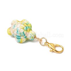 Подвесные украшения из искусственной бирюзы&nbsp;HJEW-JM03337