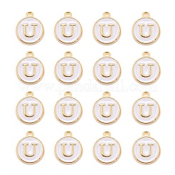 Подвески из позолоченного сплава&nbsp;LS-ENAM-S118-01U