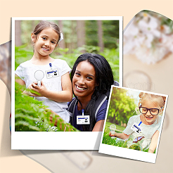 12шт. 2 стиля пластиковая/акриловая лупа AJEW-AR0001-96