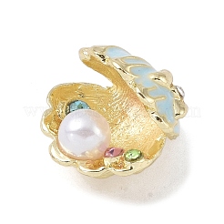 Подвески из сплава и страза&nbsp;FIND-M015-03G-01