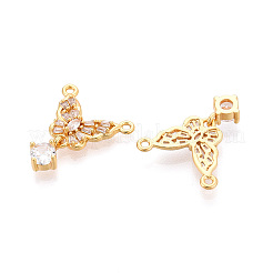Латунные микро проложить кубического циркония подвески&nbsp;KK-N263-02G
