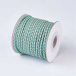 Плетеные кожаные шнуры&nbsp;WL-P002-16-A