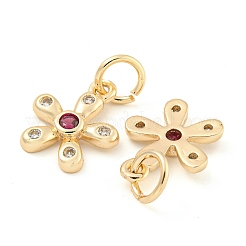 Покрытие стойки латунь микропаве прозрачные кубические циркониевые подвески KK-F089-07G