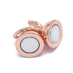 Стеллаж гальванический латунные магнитные застежки с петлями&nbsp;KK-F801-03A-RG