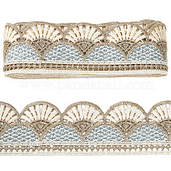 2.5 м полиэстеровой кружевной отделки&nbsp;OCOR-GF0005-01A