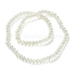 Гальванизируйте прозрачное стекло бисер нитей&nbsp;EGLA-A034-T4mm-T16