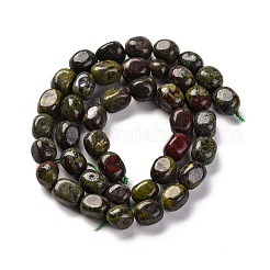 Бисер натуральный дракон крови пряди&nbsp;LS-G-G146-A28-01