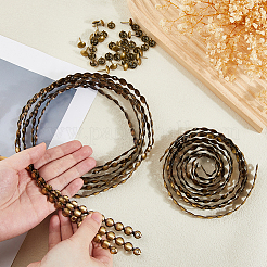 18шт. железная декоративная планка&nbsp;IFIN-WH0816-002AB-02