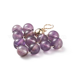 Подвески из медной проволоки с драгоценными камнями&nbsp;PALLOY-JF01920