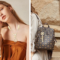 110 шт. 12 стиля необработанных деревянных бусин&nbsp;WOOD-YW0001-82