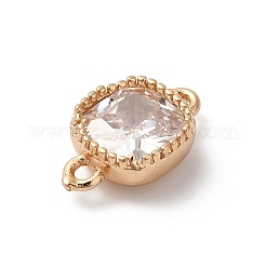 Подвески из латуни и прозрачного стекла&nbsp;KK-C062-102G