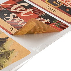 Рождественские тематические бумажные наклейки из мультфильмов&nbsp;STIC-P013-06C