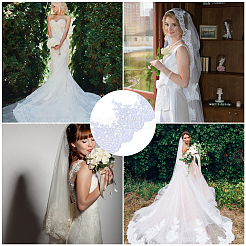 3.3 ярд полиэстеровых кружевных лент для отделки&nbsp;SRIB-GF0001-57A