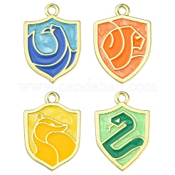 12шт 4 цвета сплава эмалевые подвески&nbsp;ENAM-YW0003-93