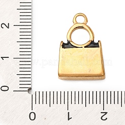 Подвески из нержавеющей стали 304 с эмалью&nbsp;LS-STAS-B112-01G-08