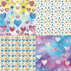 Бумажные подушечки для скрапбукинга&nbsp;LS-DIY-H177-02B