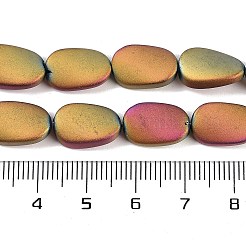 Стеклянные бусины с гальваническим покрытием &nbsp;EGLA-C009-01B-FP01