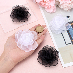 4 шт. 2 цвета железные пряжки для обуви&nbsp;HJEW-ME00049