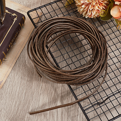 10м складной шнур из блестящей искусственной кожи&nbsp;OCOR-GF0004-11E-1