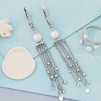 20 шт. 925 серебряные цепочки-сердечки-удлинители&nbsp;STER-DC0001-41-1