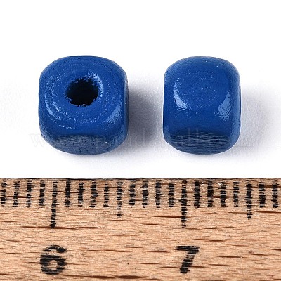 Спрей окрашены деревянные бусины&nbsp;WOOD-P021-01A-04-1