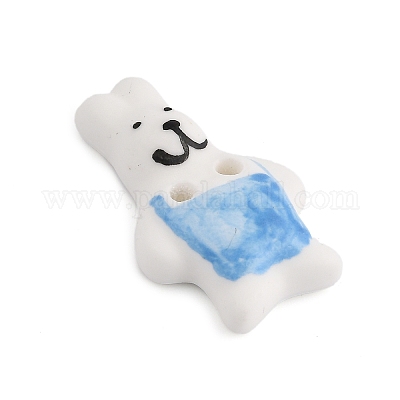 Керамические пуговицы кролика BUTT-I018-01C-02-1