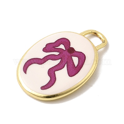 Латунные подвески с принтом&nbsp;KK-K274-07G-20-1