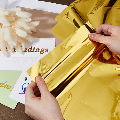 100 лист А4 бумага для горячего тиснения фольгой&nbsp;DIY-FH0010-15-1