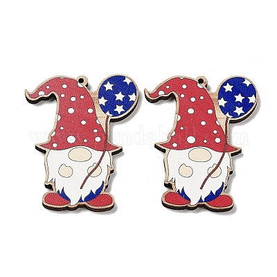 Большие деревянные подвески&nbsp;WOOD-D028-01H-1