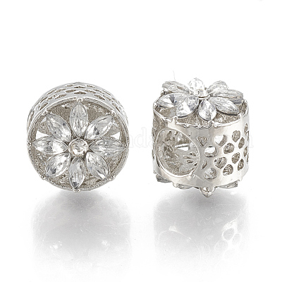 Бусины из сплава и страза PALLOY-T048-02P-1