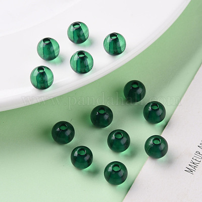 Прозрачные акриловые бусины&nbsp;MACR-S370-A8mm-735-1