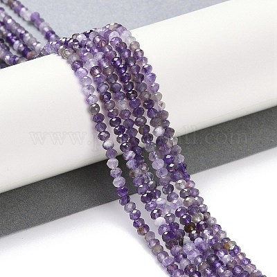 Природный аметист нитей бисера&nbsp;LS-G-G139-B09-01-1
