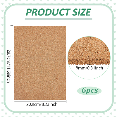 6 шт. пробковые этикетки&nbsp;AJEW-BC0009-42B-1