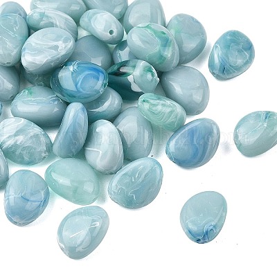 Непрозрачные акриловые бусины&nbsp;OACR-Z036-02I-1