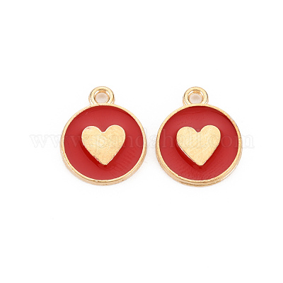 Подвески из эмали и сплава ENAM-S121-181D-1