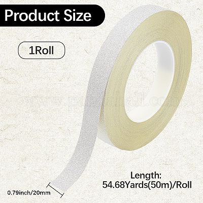 50м блестящие самоклеящиеся пластиковые ленты&nbsp;DIY-WH20050-14B-01-1