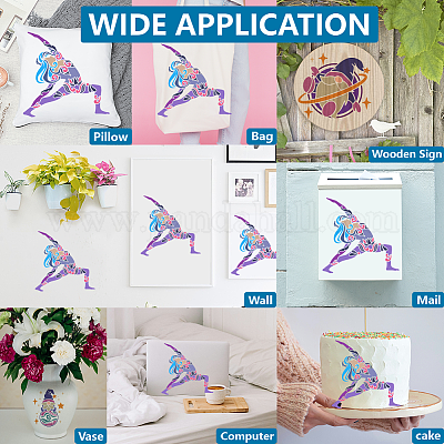 1 комплект трафаретов для рисования домашних животных DIY-MA0005-36-1