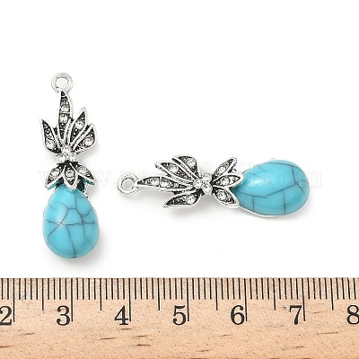 Подвески из сплава и страза&nbsp;LS-PALLOY-P313-06AS-1