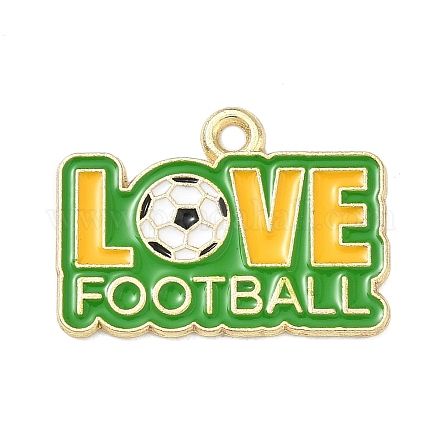 Подвески из эмали и сплава ENAM-I075-01G-11-1