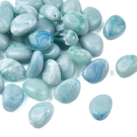 Непрозрачные акриловые бусины&nbsp;OACR-Z036-02I-1