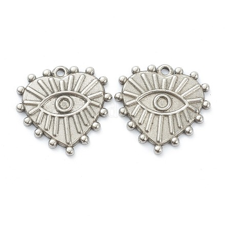 Кабошоны для подвесок из нержавеющей стали 304 для эмали&nbsp;LS-STAS-P279-38P-1